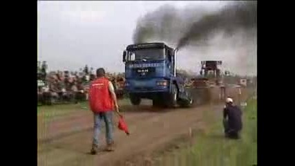 Man Truck Pulling 