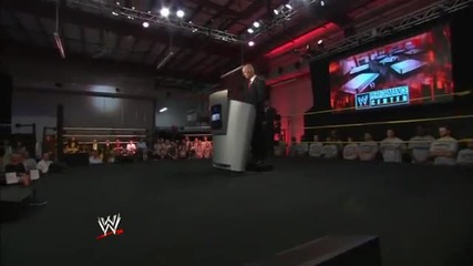 Florida Governor Rick Scott speaks at the Wwe Performance Center opening day press conference