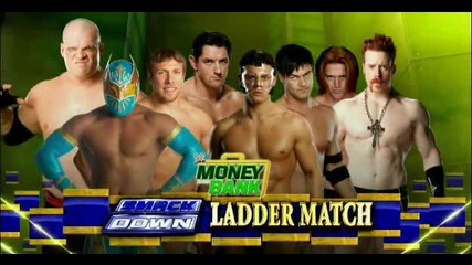Wwe Money in The Bank matches Smackdown Ladders match