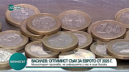 Василев: Оптимист съм за това, че ще влезем в еврозоната от 2025 г.