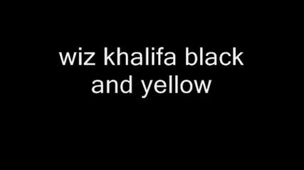 wiz khalifa black and yellow 
