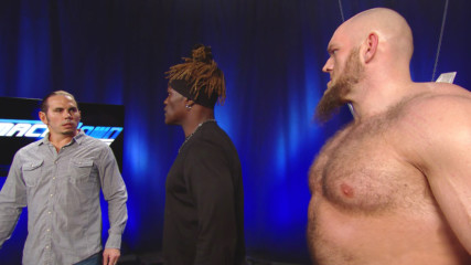 Lars Sullivan brutalizes Matt Hardy & R-Truth: SmackDown LIVE, May 7, 2019
