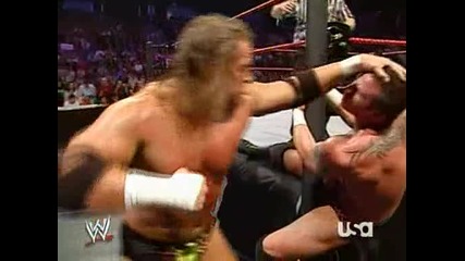 Wwe Raw 2006.10.30 Randy Orton vs Triple h - Edge съдия