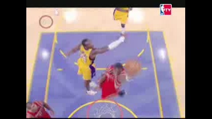 NBA Tracy Mcgrady Dunk Vs La Lakers