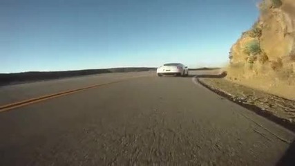 Mitsubishi Eclipse Tears Down Mountain Road 