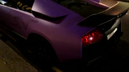 Мatte Purple Lamborghini Lp670-4 Sv