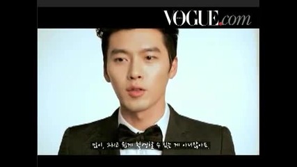 Hyun Bin Tang Wei Vogue Making (moments Of Love)