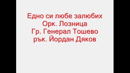 Орк. Лозница - Едно си любе залюбих