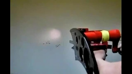 Auto Rubber Band Gatling Gun 