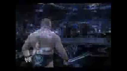 Brock Lesnar vs. Goldberg (steve Austin reffer)