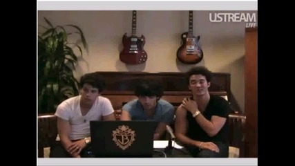 Jonas Brothers Live Facebook Chat part 6