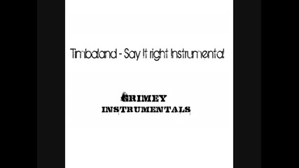 Nelly Furtado - Say It Right featuring Timbaland (instrumental)