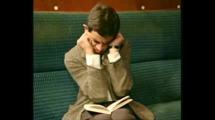 Mr.bean in the train