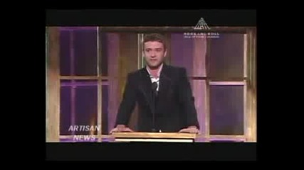 Justin Timberlake Inducts Madonna Into Roc
