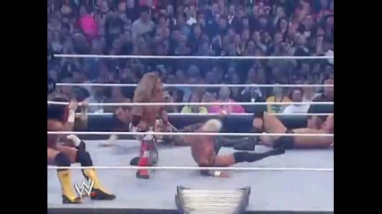 Edge hits 6 Spears in 16 Seconds
