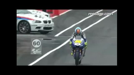 Valentino Rossi shows off new helmet design at Mugello 