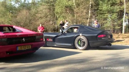 Dodge Viper Gts Heffner 650 Ускорение