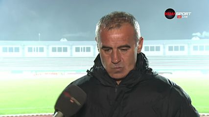 Сашо Ангелов: Липсваше ни агресията, притеснен съм за играчите