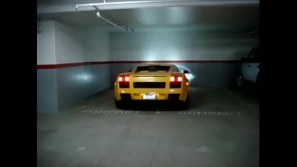 Lamborghini Gallardo Exhaust with Flames
