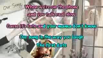 Taylor Swift - Our song [ Karaoke ]
