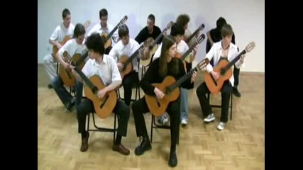 Warsaw Guitar Orchestra - Call of Ktulu /metallica/ 