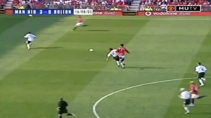 Първият мач на Кристиано Роналдо с екипа на Манчестър Юнайтед