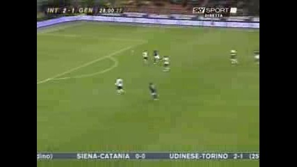 Inter - Genoa (David Suazo) 4 - 1