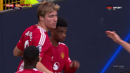 Goal by Manchester United