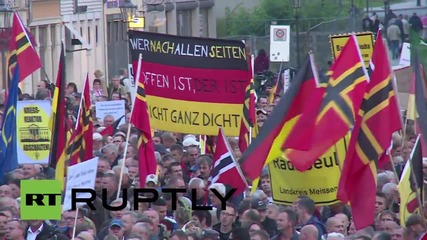 Germany: PEGIDA protests government's response to refugee crisis