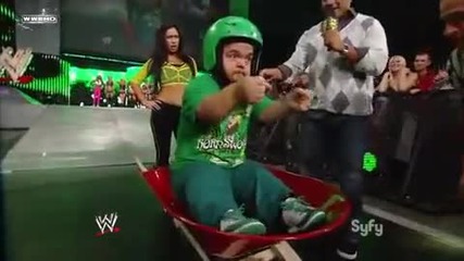 Wwe Nxt 9/28/10 wheel barrel challenge