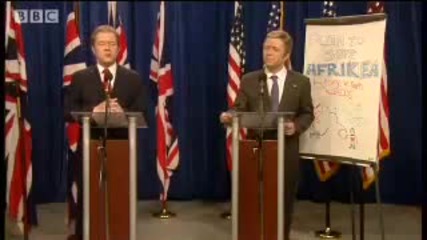 Tony Blair & George W Bush parody video - Dead Ringers - Bbc comedy (hq) 