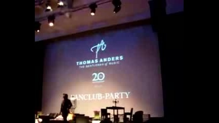 Thomas Anders - Fanclub Party 2009 - Koblenz,  Germany