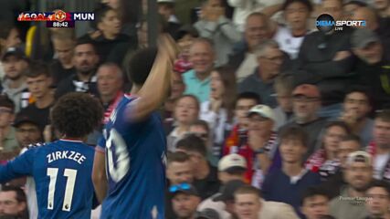 Goal by Manchester United