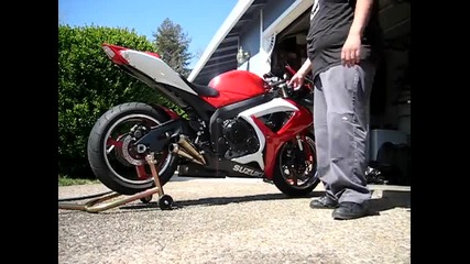 Suzuki K7 Gsxr 600 with Laser Slip on