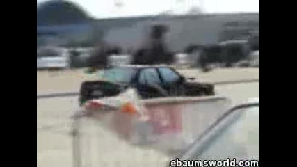 Car drifting gone wrong