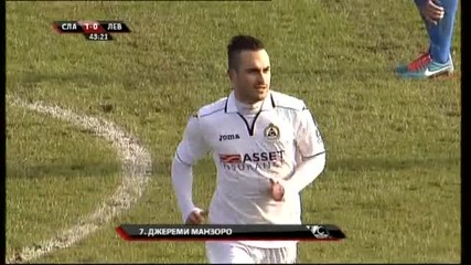 Голът на Жереми Манзоро за 1:0 над Левски