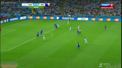16.06.2014 Аржентина - Босна и Херцеговина 2:1 (световно първенство)