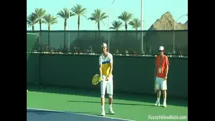 Rafael Nadal Serves