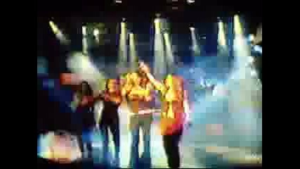 Dulce cuando estaba en el grupo Jeans 