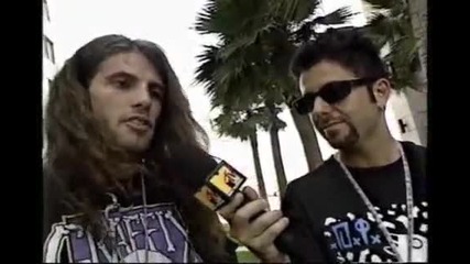1993 Chuck Schuldiner Chris Barnes Headbangers Ball Interview 