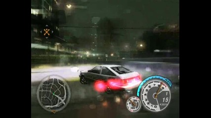 Nfs Underground 2: Toyota Corolla Ae86 - въртене на място