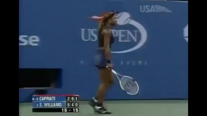 Us Open 2004 Jennifer Capriati - Serena Williams