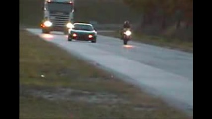 Mazda Rx7 Tuned Vs Ducati 748