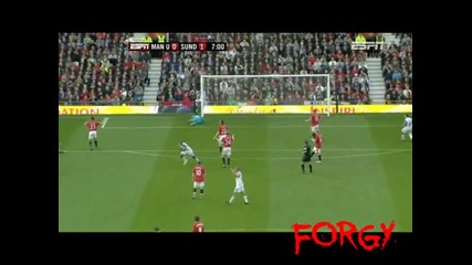 Manchester United 2 - 2 Sunderland ( Bent [ 0 - 1 ] )