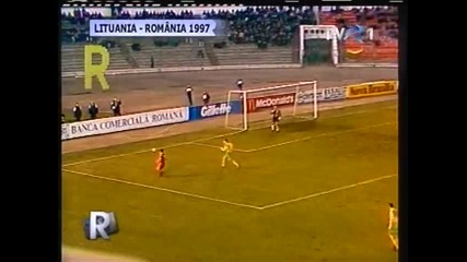 1997 Lithuania 0-romania 1 world Cup Qualfiier
