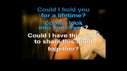 Could have this kiss forever - Karaoke