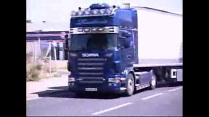 scania V8 trucks