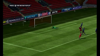 Fifa 13 Хубав гол на Луис Суарез