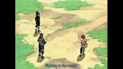 Naruto and Sasuke vs Gaara