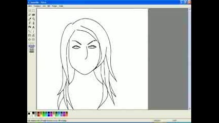 Drawing A Woman On Ms Paint